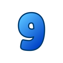 número 9 Ícone