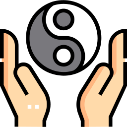 yin yang icona