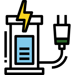 Electric station icon