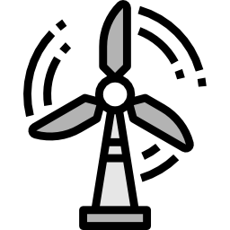 Wind mill icon