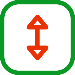 Up and down arrow icon