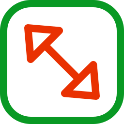 Diagonal arrow icon