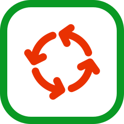 Circular arrows icon