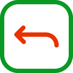 Turn left icon