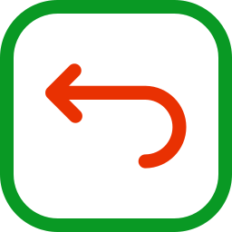 Turn left icon