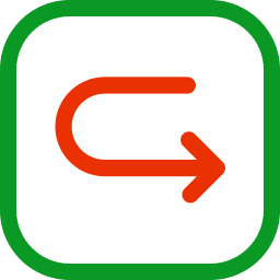 Turn right icon