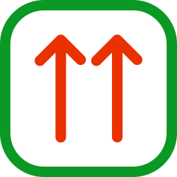 Double arrow icon