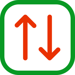 Up and down arrow icon