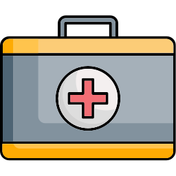 Doctor bag icon