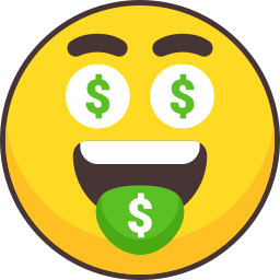 Dollar eye icon