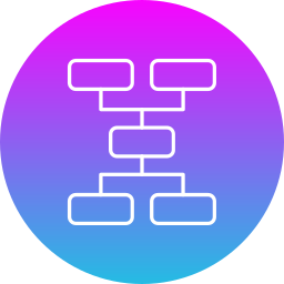 hiërarchische structuur icoon