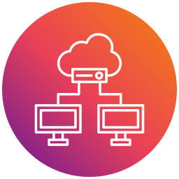 Cloud storage icon