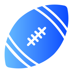 Rugby ball icon