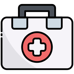 Medical kit icon