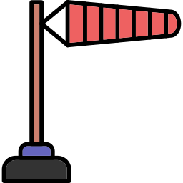 Wind direction icon