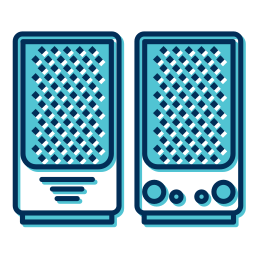 enceinte portative Icône