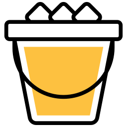 Ice bucket icon