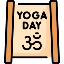 International day of yoga icon