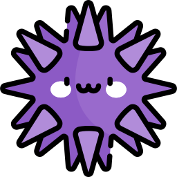 Sea urchin icon