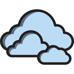 Cloud computing icon