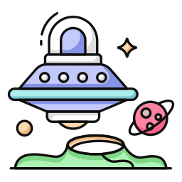 Space capsule icon