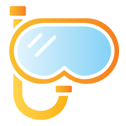 Diving goggles icon