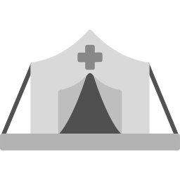 Refugee camp icon