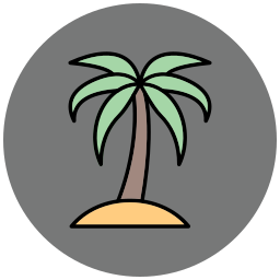 Palm tree icon