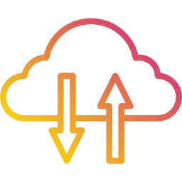 Cloud computing icon