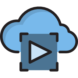 Computing cloud icon