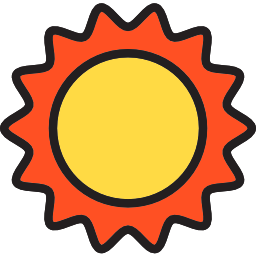 Sun icon