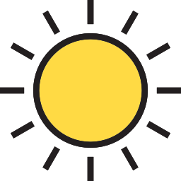 Sun icon