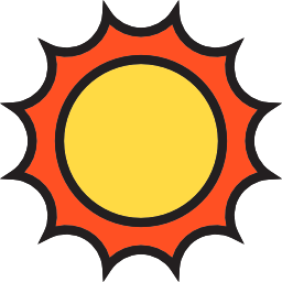 Sun icon