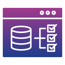 Data modeling icon