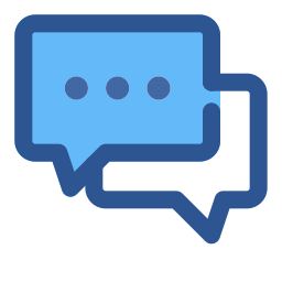 Chat bubble icon