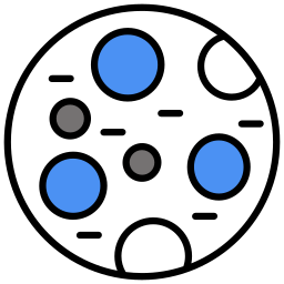 fase da lua Ícone