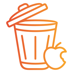 Organic waste icon