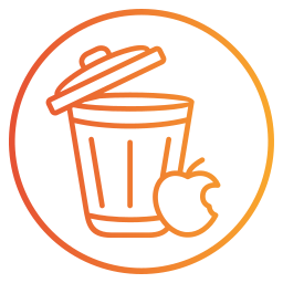 Organic waste icon