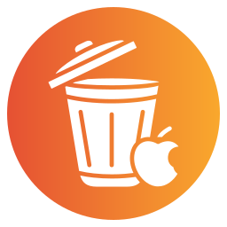 Organic waste icon