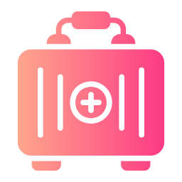 First aid kit icon