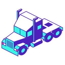 18-wheeler icon