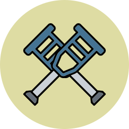 Crutches icon