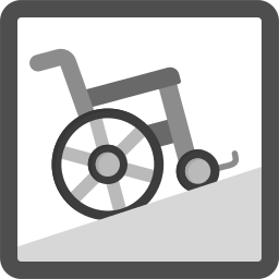 Disabled sign icon