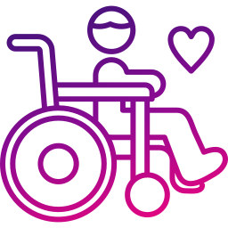 Disabled person icon