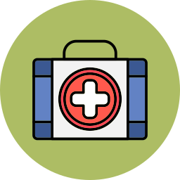 Medical kit icon