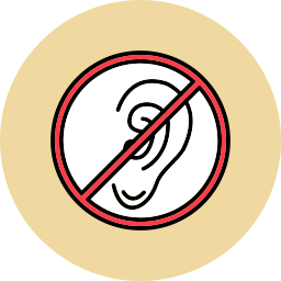 Deafness icon