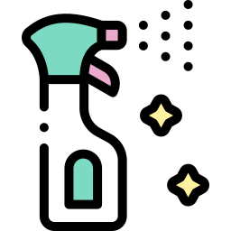 Cleaning spray icon