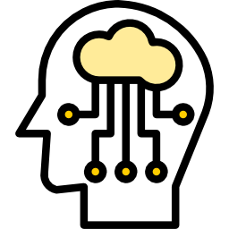 Cloud computing icon