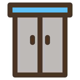 Sliding door icon