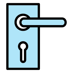 Door handle icon